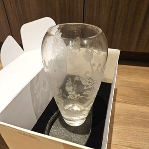 Lenox crystal vase